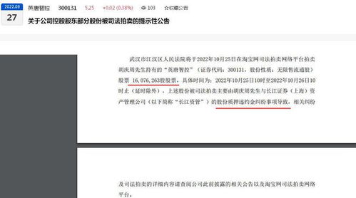 英唐智控困境 控股權質押風險與業績雪崩的雙重打擊