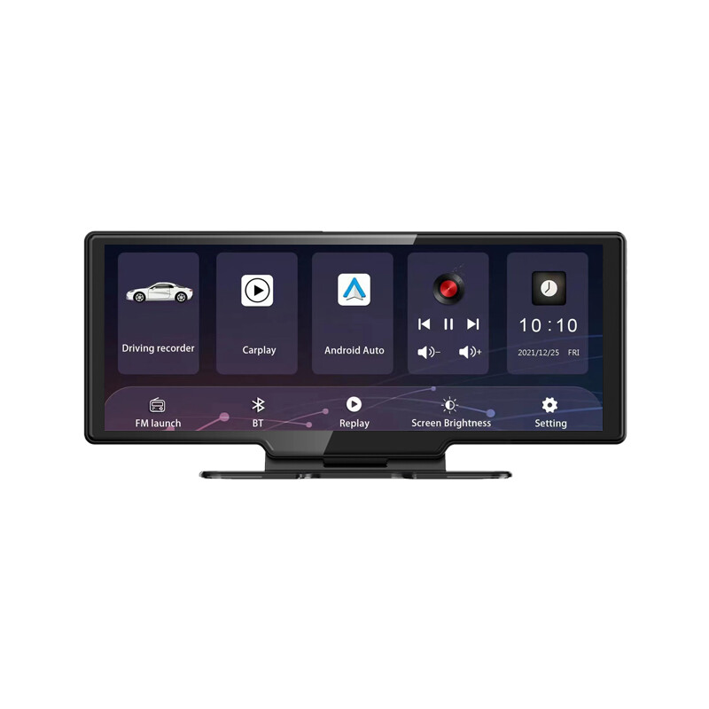 無線車載智慧屏 CarPlay中控一體機，開啟智能行車新體驗